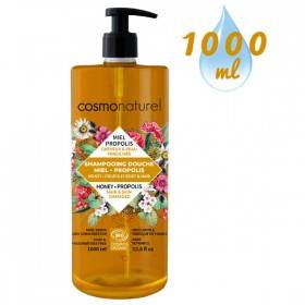 Miel Propolis shower shampoo – 1000 ml – Cosmo Naturel