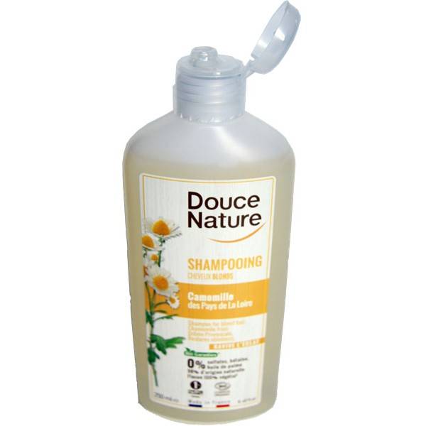 Shampooing cheveux blonds ravive l'éclat – 250 ml – Douce Nature - Vue 1