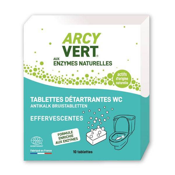 Recharge Bloc WC Bio x2 naturel Bactéries lactiques Arcy Vert achat vente  écologique - Acheter sur