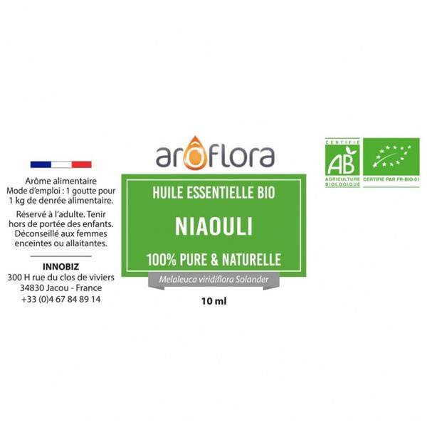 Niaouli AB - Feuilles - 10 ml - Huile essentielle Aroflora - Vue 2