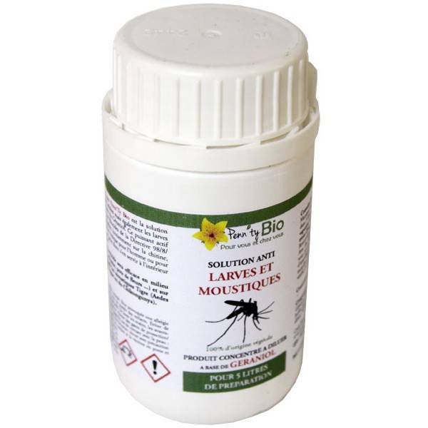 Concentré anti-larves et moustiques - 100 ml - Penntybio - Vue 1
