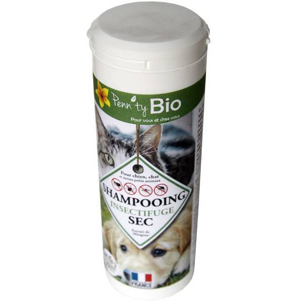 Insect repellent dry shampoo - 150 gr - Penntybio - View 1