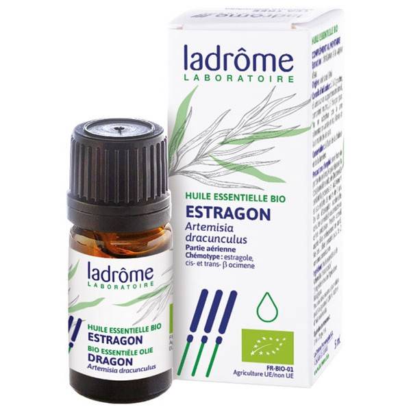 Organic tarragon essential oil - Sheet - 5 ml - Ladrôme