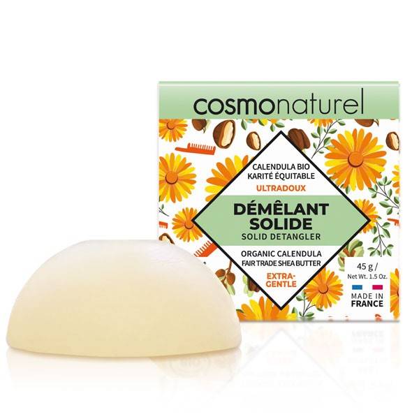 Ultra-soft solid calendula organic and organic and fair shea treatment - 45gr - Cosmo Naturel