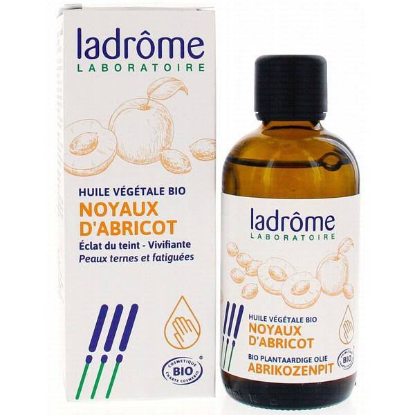 Huile végétale de Noyaux d'abricot Bio – 100 ml – Ladrôme - Vue 1
