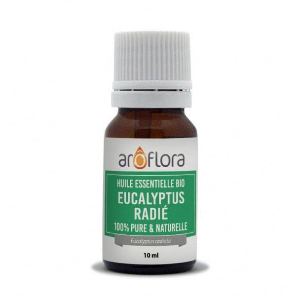 Eucalyptus radié AB - Feuilles - 10 ml - Huile essentielle Aroflora