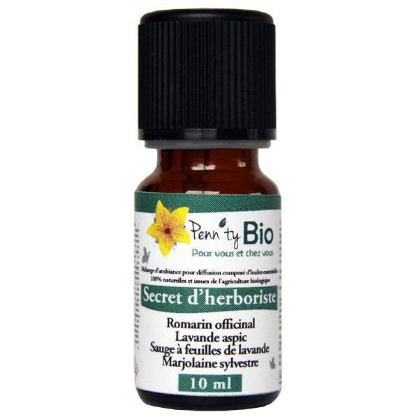 Secret d'herboriste - Synergie bio - Penntybio - 10 ml
