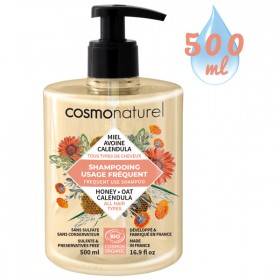 Shampoo Usage Frequent Honey Calendula Avoine – 500 ml – Cosmo Naturel