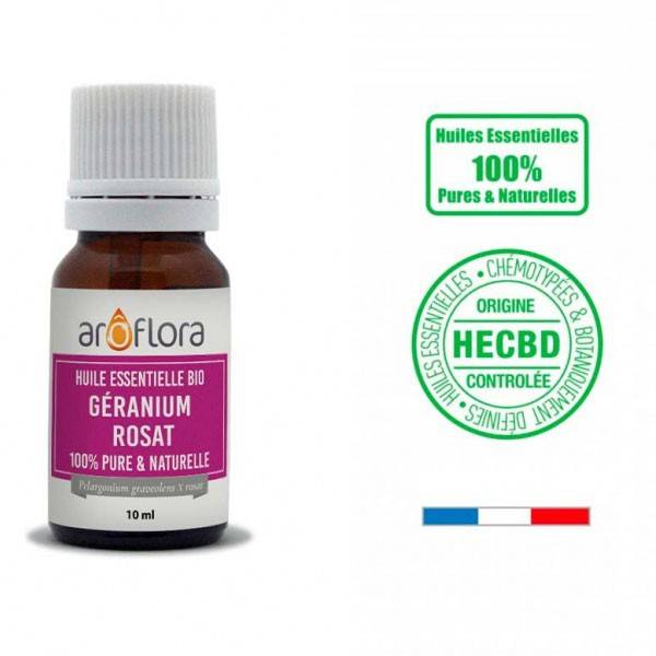 Organic essential oil Geranium rosat AB Aroflora - View 1