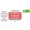 Label details for Palmarosa organic essential oil Aroflora