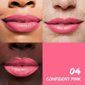Example application for moisturizing lipstick 04 confidant pink health