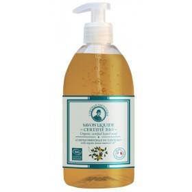 Liquid soap with organic lemon essential oil – 500ml – soap maker