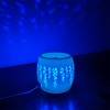 Colorful atmosphere with aroma bubble diffuser