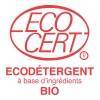 Logo Ecocert Ecodetergent pour la lessive liquide bébé sans allergène Lerutan