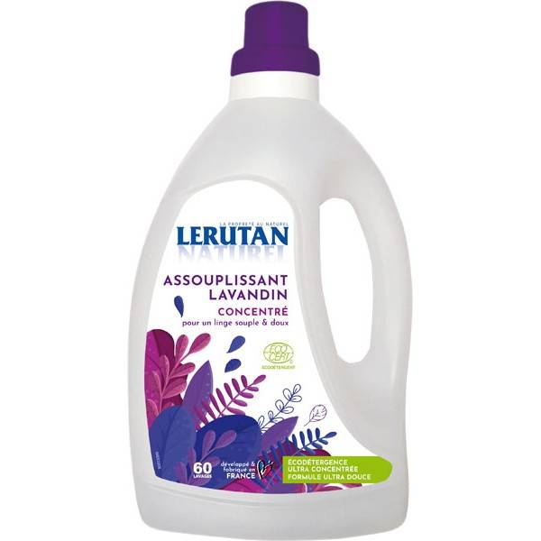 Pack Lessive - Assouplissant Lavandin 1,5 litre Lerutan