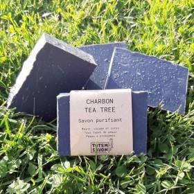 Charbon Tea tree - 100 grs Totem Savon
