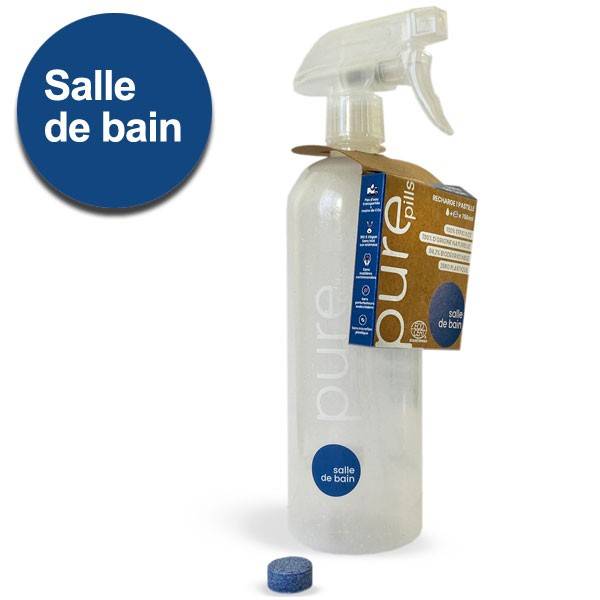 The Cleaning Bathroom Pack Anticalcaire - 1 bottle + 1 tablet - Pure Pills