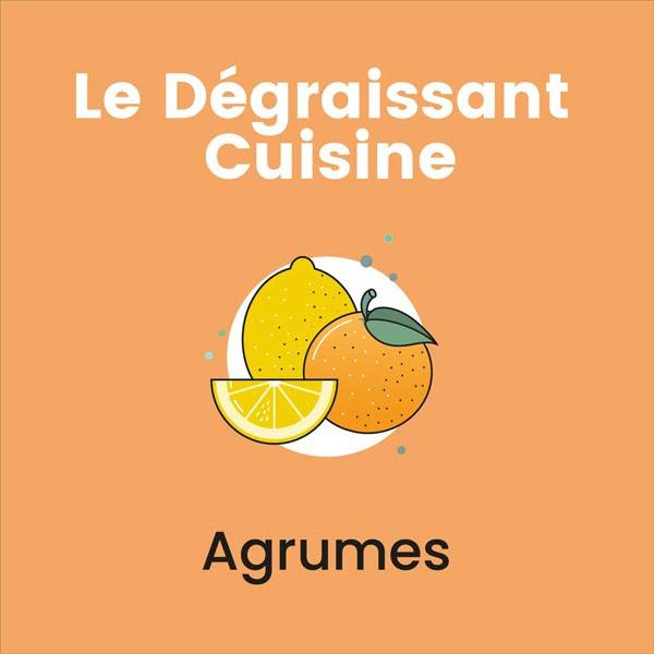 Natural citrus fragrance for degreasant Cuisine Pure Pills