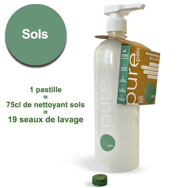 Sols Cleaner Pack - 1 bottle + 1 tablet - Pure Pills