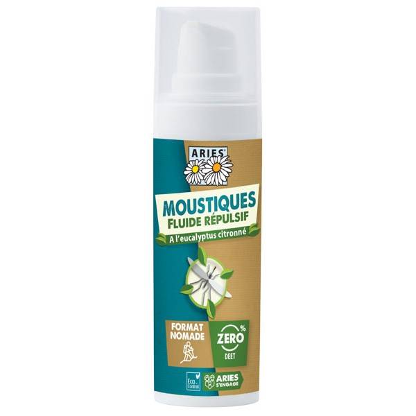 Organic moisturizing mosquito repellent fluid - 30 ml - Aries