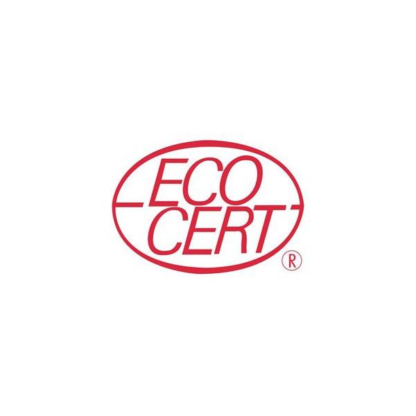 Ecocert logo for the washable and reusable mini glove.