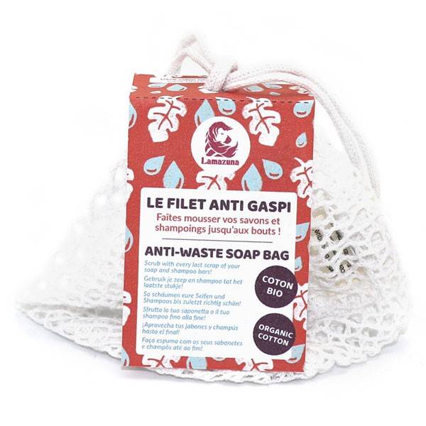 Anti-gaspi net for solid cosmetics - Lamazuna