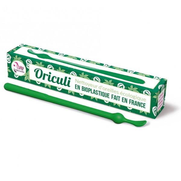 Oriculi Green : Bioplastic earring - Lamazuna