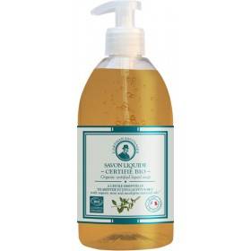 New packaging for liquid soap with essential oils of mint and organic eucalyptus – 500ml – soapmaker
