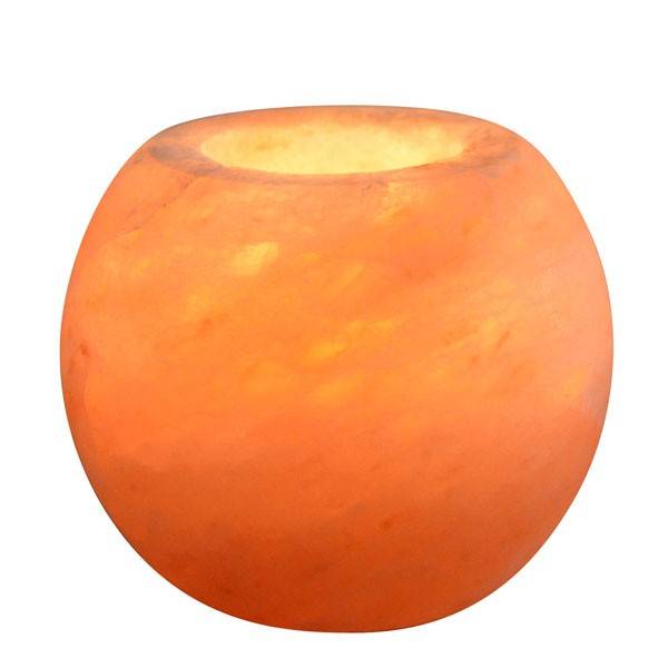 Crystal Candle Holder Himalayan Salt Sphere 500 grs - Zen Arôme - View 6