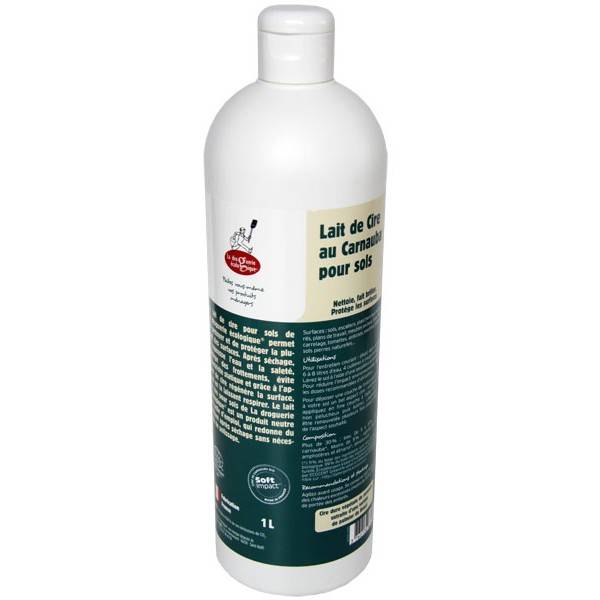 Carnauba wax milk - 1 liter - La Droguerie Écologique