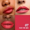 Rendu couleur pour le rouge à lèvres mat 07 Kiss me Red Santé