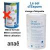 Label change for epsom salt - 1 kg - Anaé