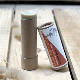 Déodorant solide au karité, argile blanche et huile essentielle de tea tree - 30 gr