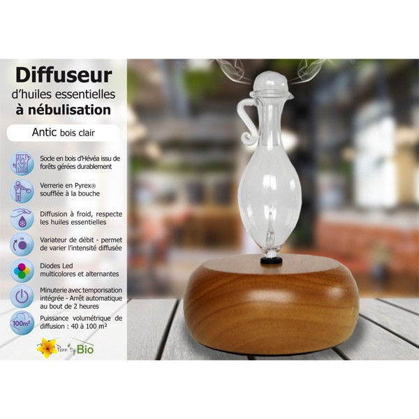 Advantages of the Antic light wood diffuser