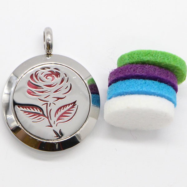 Soli Rose Aromatherapy Necklace - View 1
