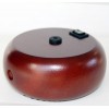 Dark wood pebble pump for essential oil diffuser - View 1