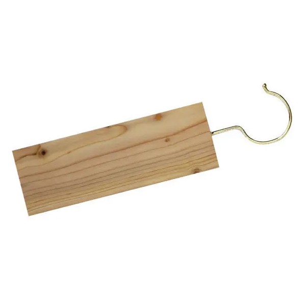 Hanging shelf in aromatic cedar wood (mothproof) - View 1