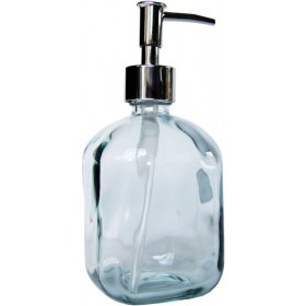 Distributeur de savon en verre recyclé - 450 ml