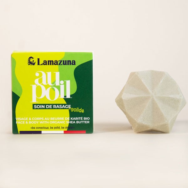 Solid shaving bread Lamazuna change of name and packaging