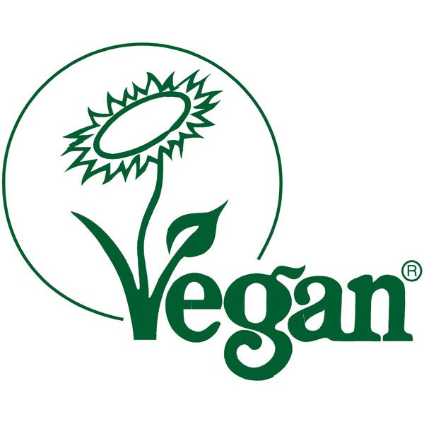 Logo Vegan pour le bain de bouche sans fluorure Complete care Lavera