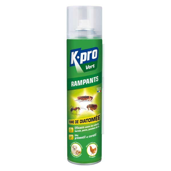 Insecticide puces et larves aérosol KAPO, 200 ml