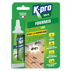 Tube gel appât anti-fourmis 100% naturel – 20 gr – Kpro Vert