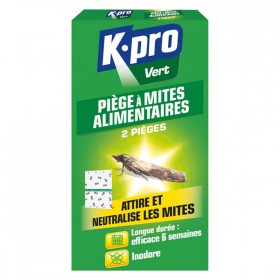 Piège mite alimentaire – x2 – Kpro Vert