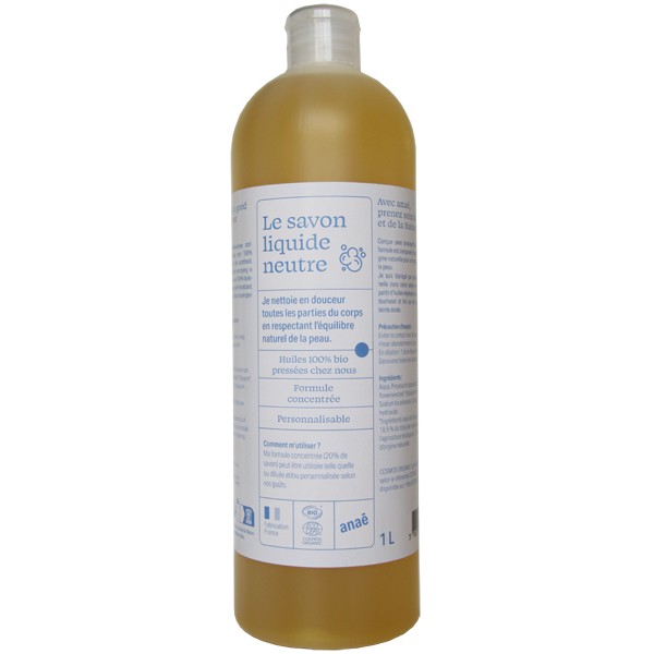 Anaé neutral liquid soap - 1 liter