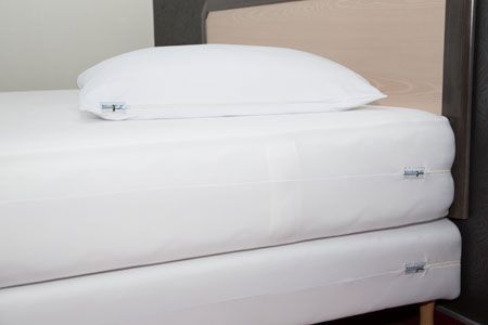 Les housses de protection anti-punaises de lit Sanisom