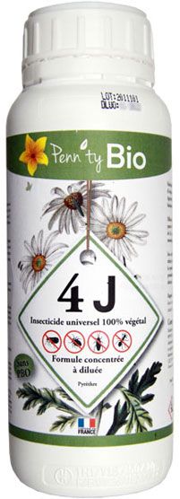 Insecticide naturel 4J