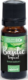 Organic tropical basil essential oil