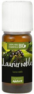 Organic laurel essential oil