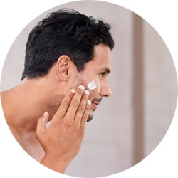 Apply a soothing balm after shaving