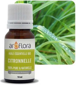Organic lemongrass essential oil